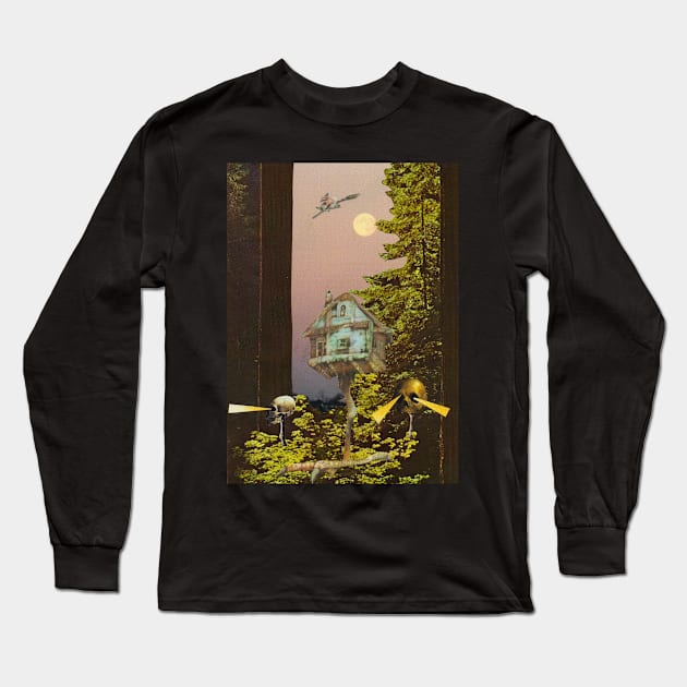 Baba Yaga Long Sleeve T-Shirt by Father Amanda